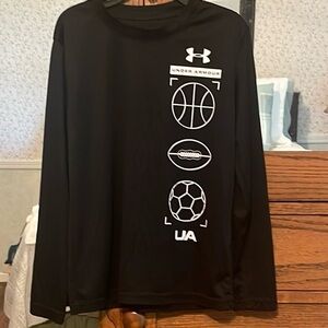 Under Armour Black Long Sleeve Shirt